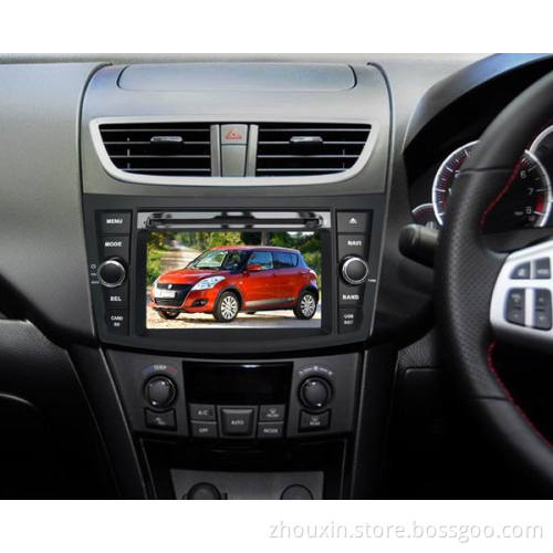 7" HD digital in-dash double din SUZUKI SWIFT car audio player with gps,TV,radio, bluetooth, iPOD
